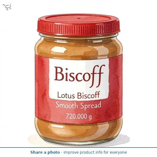 Lotus Biscoff Smooth Spread   720g