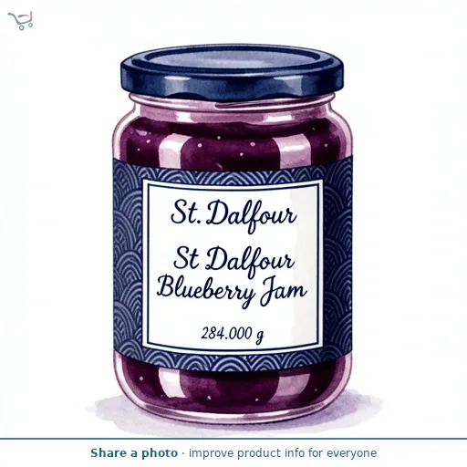 St Dalfour Blueberry Jam 284g