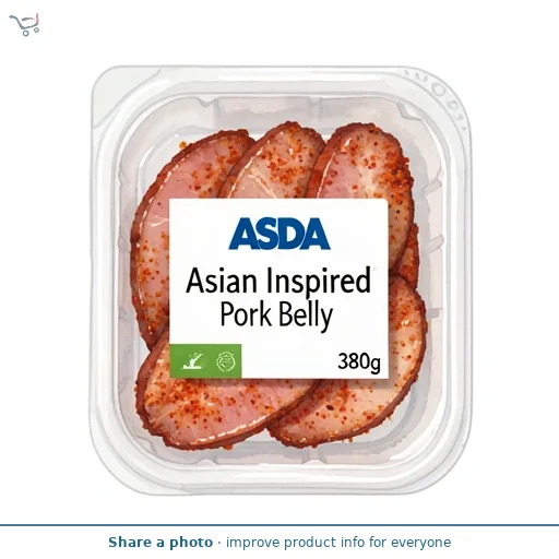 ASDA ASDA Asian Inspired Pork Belly Slices 380g