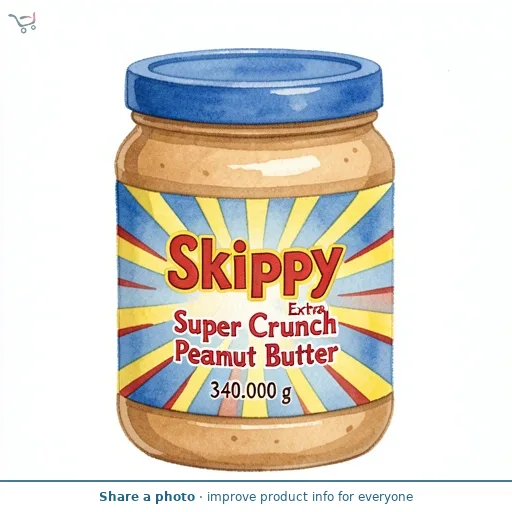 Skippy Super Crunch Extra Crunchy Peanut Butter