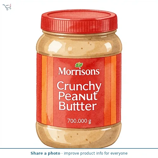 Morrisons Crunchy Peanut Butter