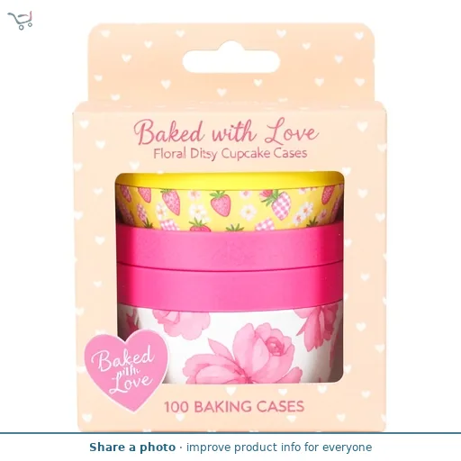 Baked With Love Floral Ditsy Cupcake Cases