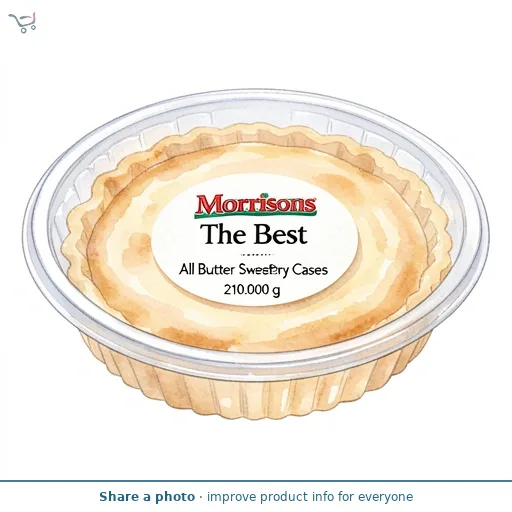 Morrisons The Best All Butter Sweet Pastry Cases