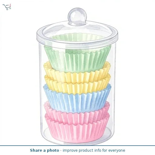 Morrisons Pastel Fairy Paper Cases