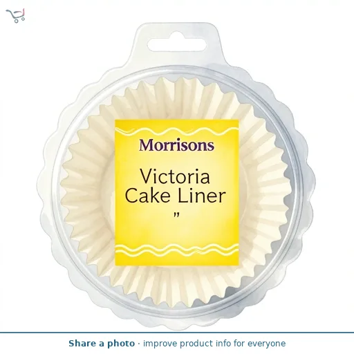 Morrisons Victoria Cake Liner