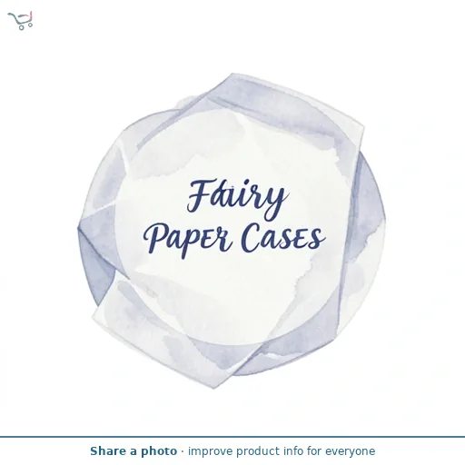 Morrisons White Fairy Paper Cases