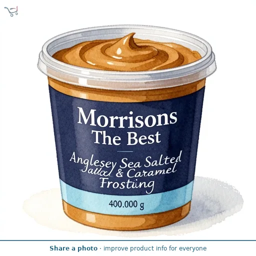Morrisons The Best Anglesey Sea Salted & Caramel Frosting