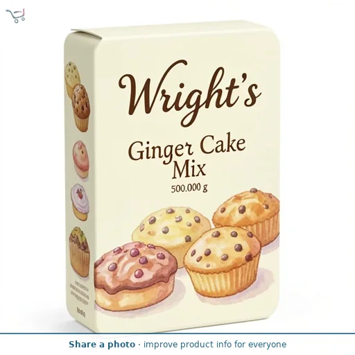 Wright's Ginger Cake Mix