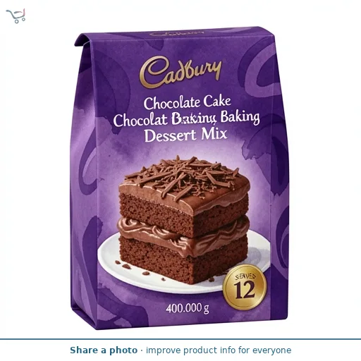 Cadbury Baking Chocolate Cake Mix 400g