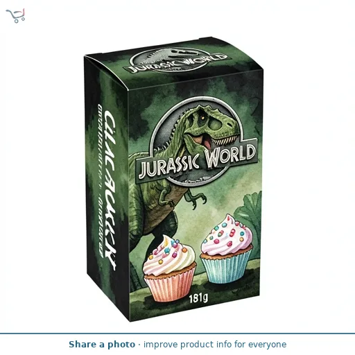 Jurassic World Cupcake Kit 181g