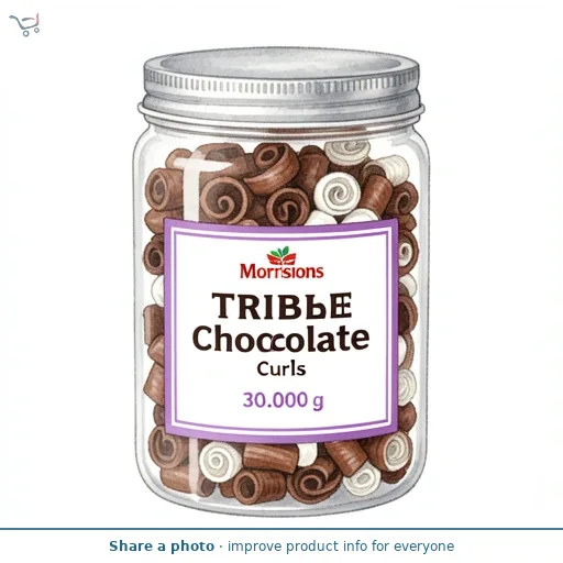 Morrisons Triple Chocolate Curls