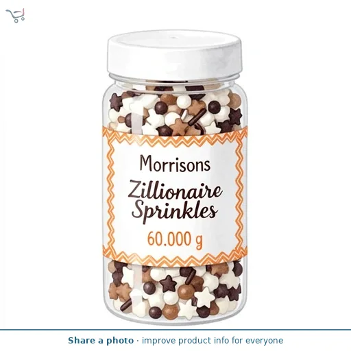 Morrisons Zillionaire Sprinkles