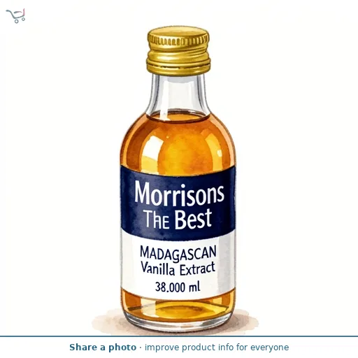 Morrisons The Best Madagascan Vanilla Extract   38ml