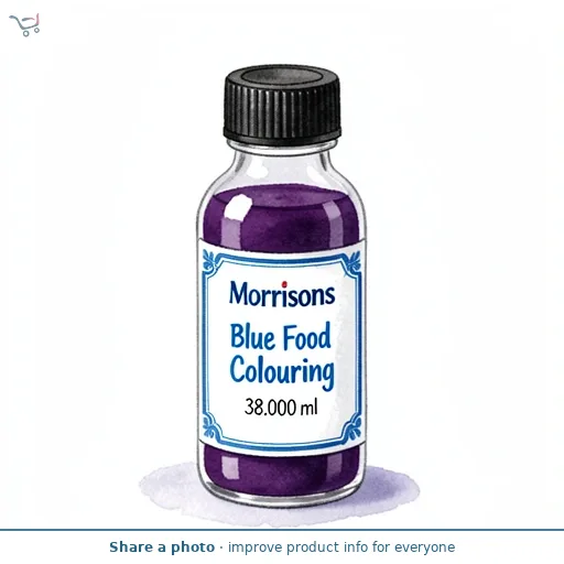 Morrisons Blue Food Colouring