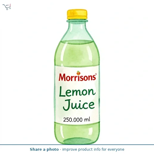 Morrisons Lemon Juice  250ml