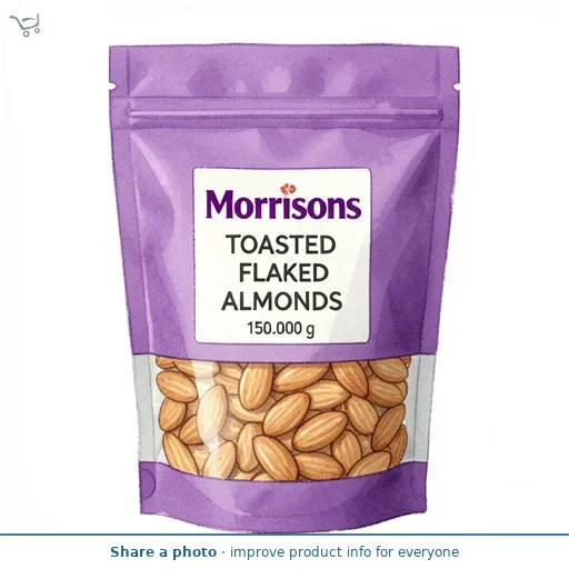 Morrisons Toasted Flaked Almonds 