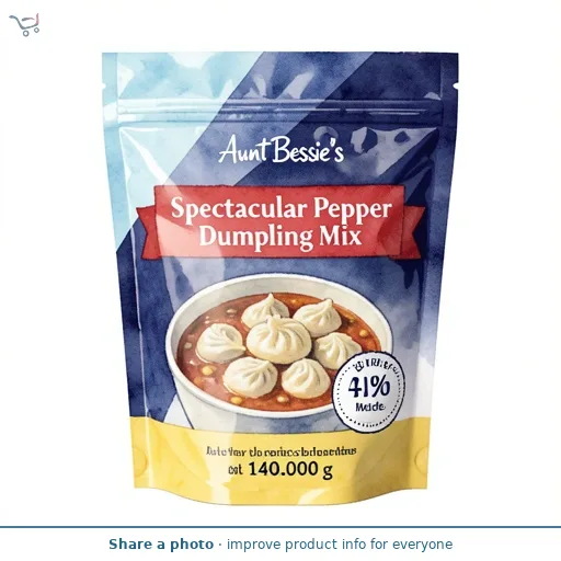 Aunt Bessie's Spectacular Black Pepper Dumpling Mix 