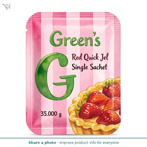 Greens Red Quick Jel Single Sachet