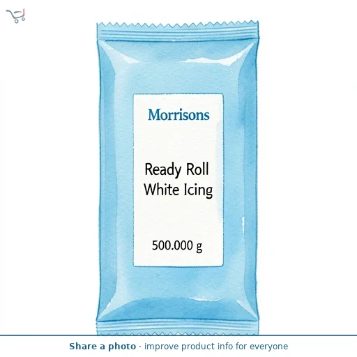 Morrisons Ready Roll White Icing