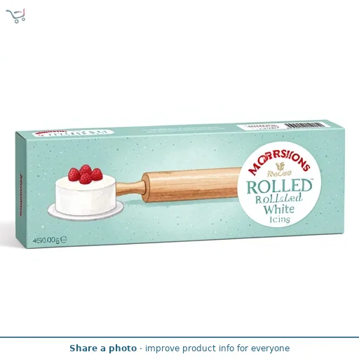 Morrisons Ready Rolled White Icing 