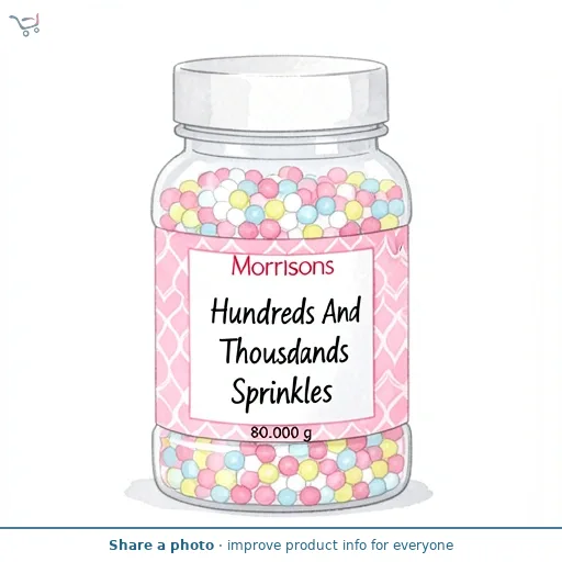 Morrisons Hundreds And Thousands Sprinkles