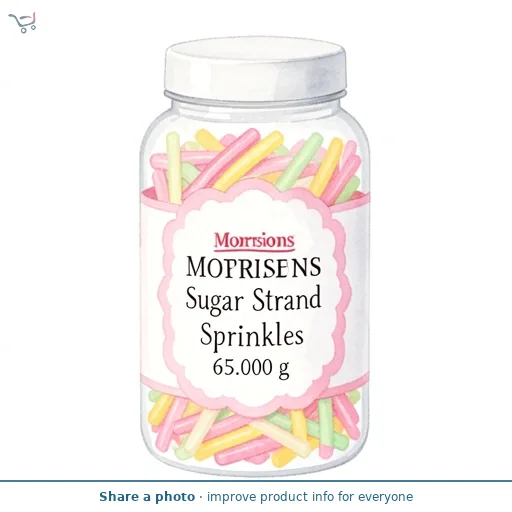 Morrisons Sugar Strand Sprinkles 