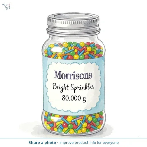 Morrisons Bright Sprinkles