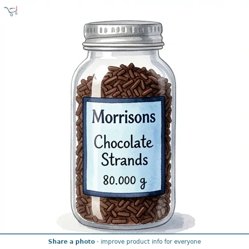 Morrisons Chocolate Strands 80g