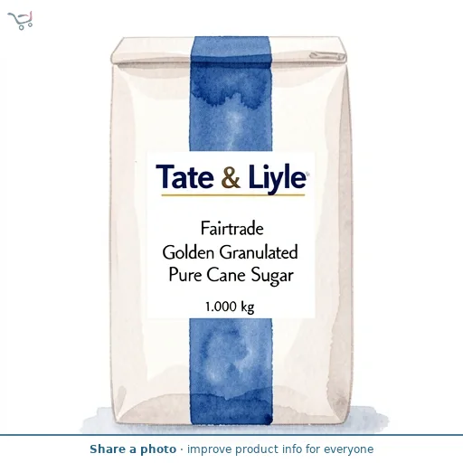 Tate & Lyle Fairtrade Granulated Sugar