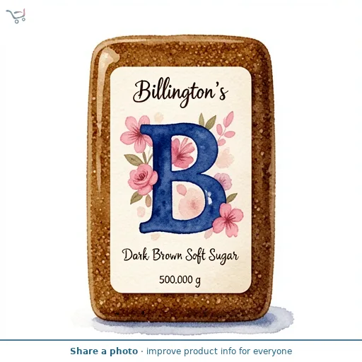 Billington's Dark Brown Soft Sugar     
