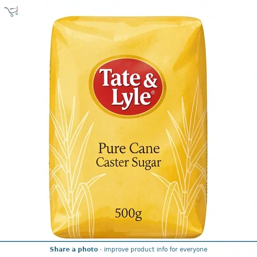 Tate & Lyle Pure Cane Caster Sugar 500g