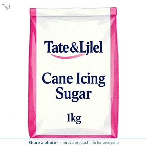 Tate & Lyle Cane Icing Sugar 1kg