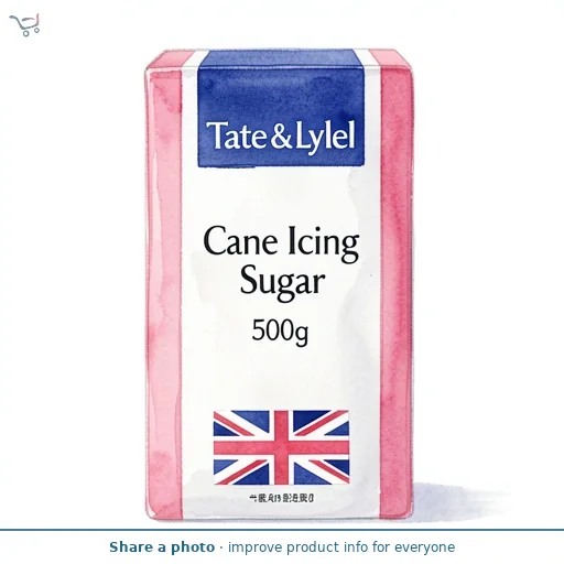 Tate & Lyle Cane Icing Sugar 500g
