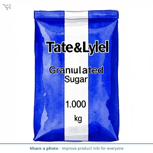 Tate & Lyle Granulated Sugar 1Kg