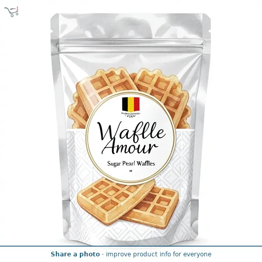 Waffle Amour Sugar Pearl Waffles