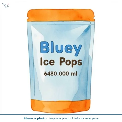 Bluey Ice Pops 