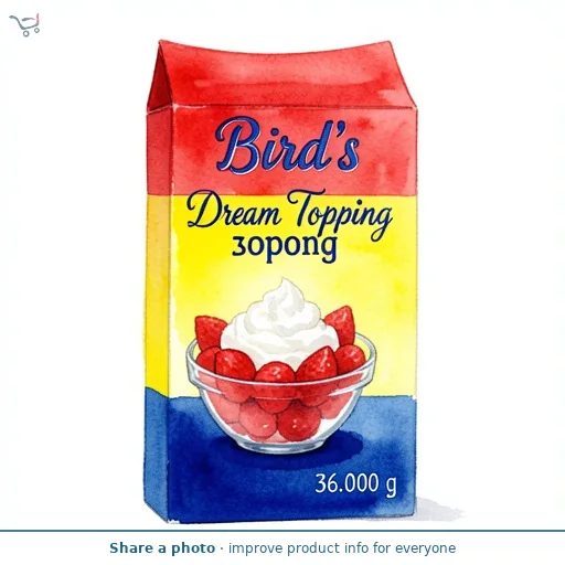 Bird's Dream Topping