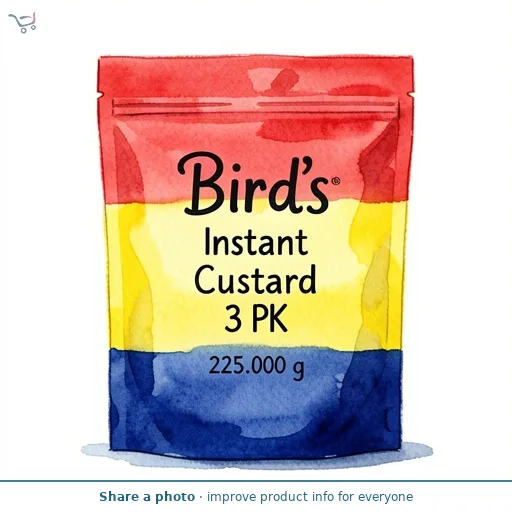 Birds Instant Custard 3 PK