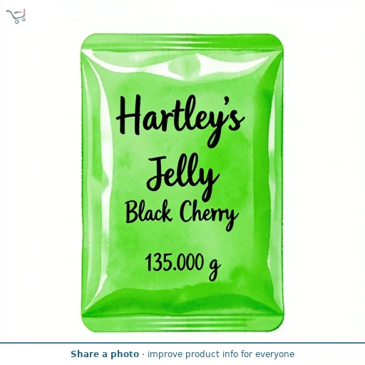 Hartley's Jelly Black Cherry 135g