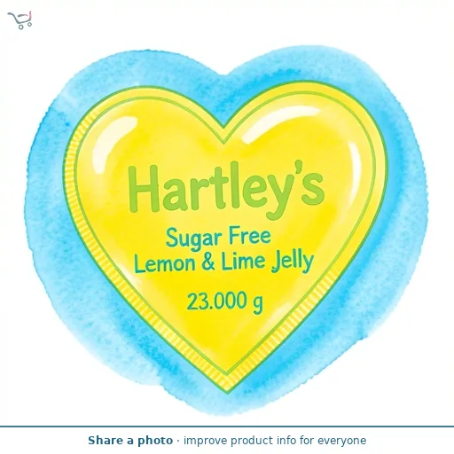 Hartley's Sugar Free Lemon and Lime Jelly Twin Pack 23g