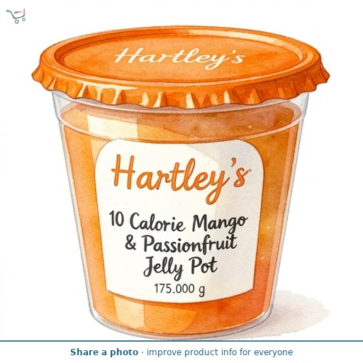 Hartley's 10 Calorie Mango & Passionfruit Jelly Pot