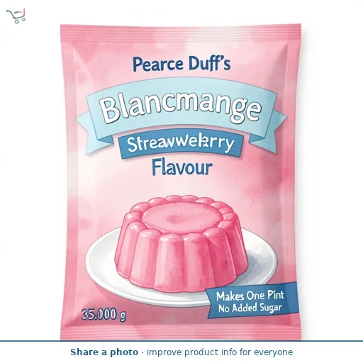 Pearce Duff's Blancmange Strawberry Flavour