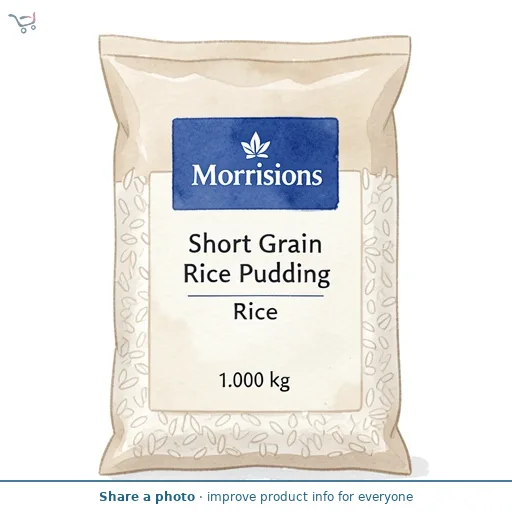 Morrisons Short Grain Rice Pudding Rice