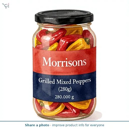 Morrisons Grilled Mixed Peppers (280g)