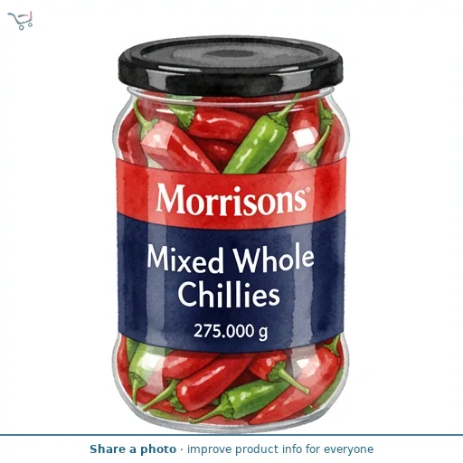 Morrisons Mixed Whole Chillies 275g