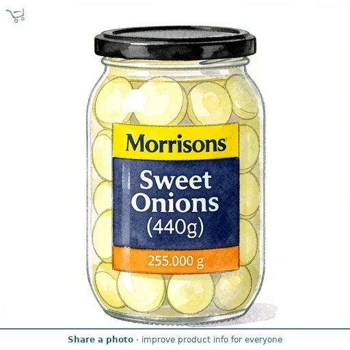 Morrisons Sweet Onions (440g)