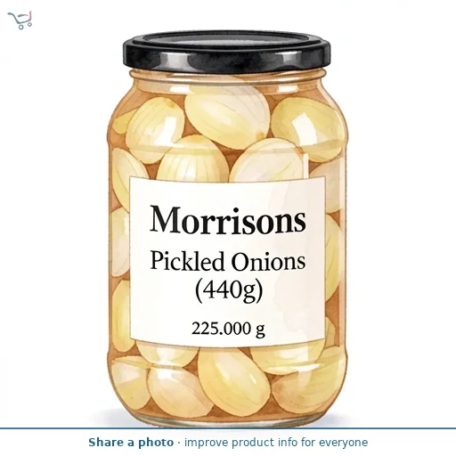 Morrisons Pickled Onions   (440g)