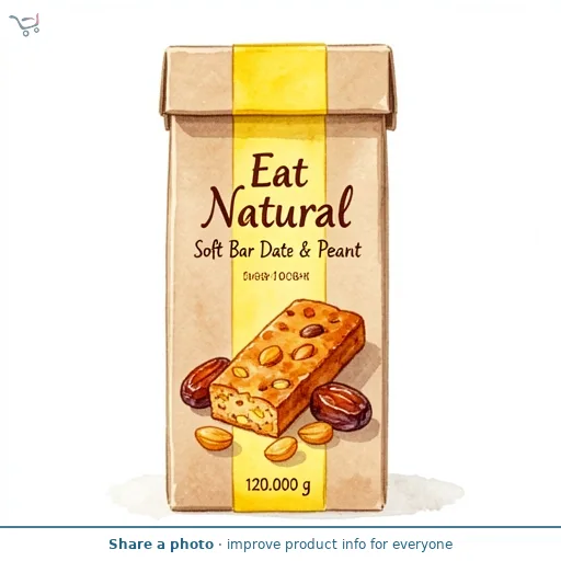 Eat Natural Soft Bar Date & Peanut
