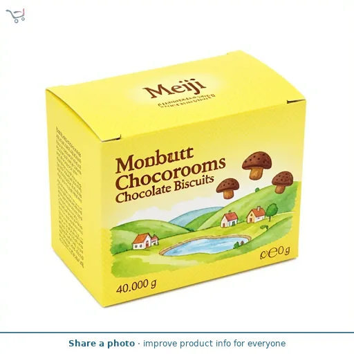 Meiji Chocorooms Chocolate Biscuits