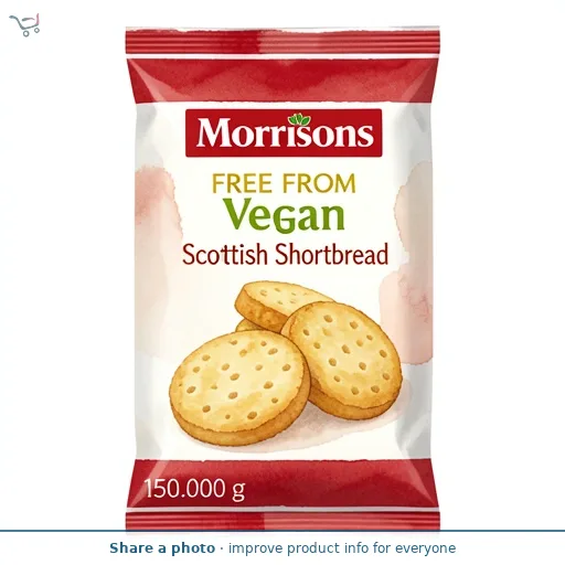 Morrisons Free From Vegan Scottish Shortbread